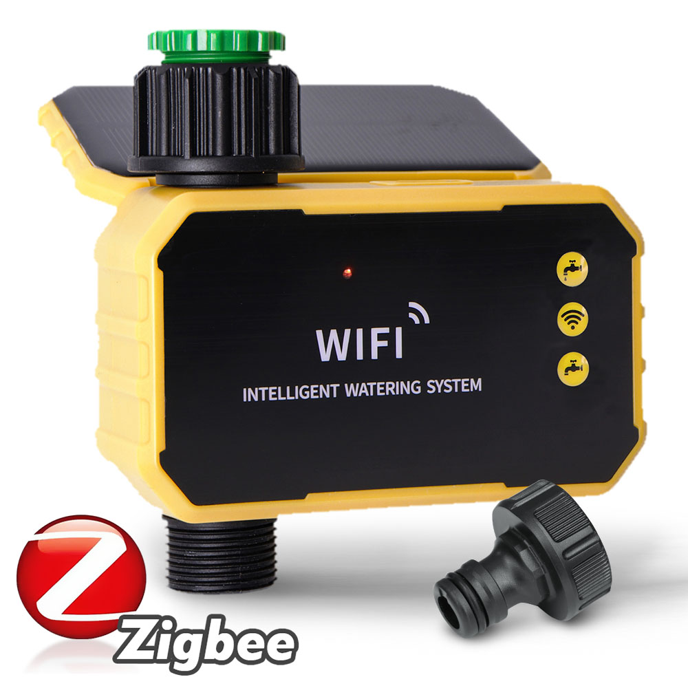 Rain Sensor For Irrigation Timer - Zigbee Sensor hujan baterai 2000mAh, Timer