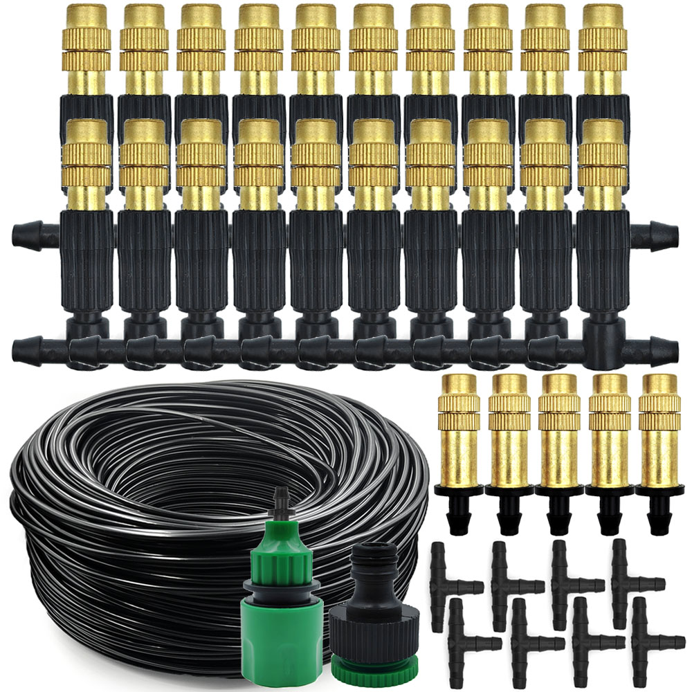 Mist Cooling System Outdoor Patio 15M - 15M-30M selang 4/7mm Untuk teras rumah