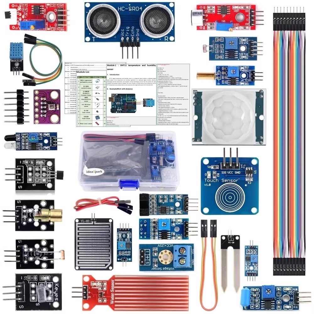 Rain Sensor For Irrigation Timer - Kit modul Sensor 22 dalam 1,