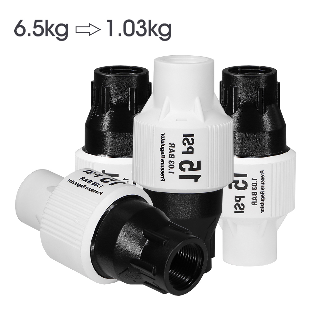 Drip Irrigation Pressure Regulator 15Psi - Regulator tekanan pengurang tekanan 15psi, benang