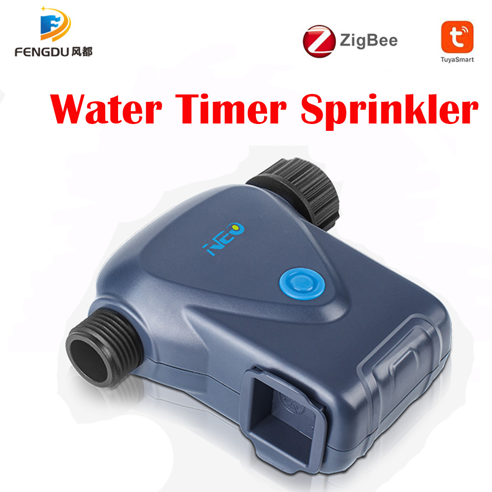 Tuya Zigbee Garden Irrigation Controller - Zigbee Tuya pengatur waktu air, dengan