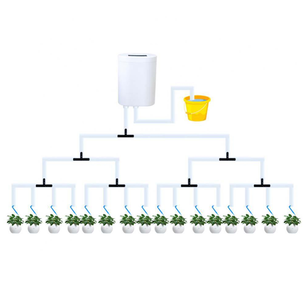 Automatic Watering Pump Indoor Plants - Perangkat Irigasi Tetes Sprinkler Rumah Tangga