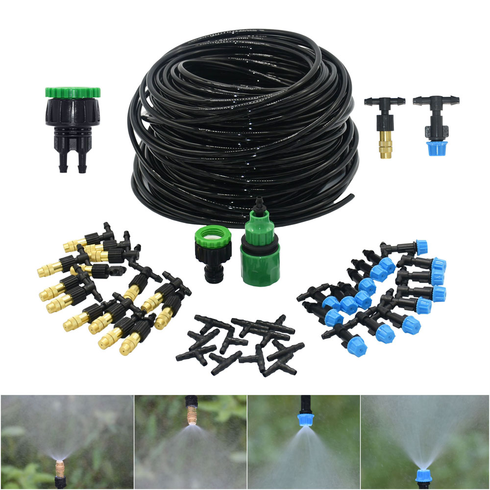 Mist Cooling System Outdoor Patio 15M - 5M-30M Luar Ruangan Gerimis Sistem Pendingin