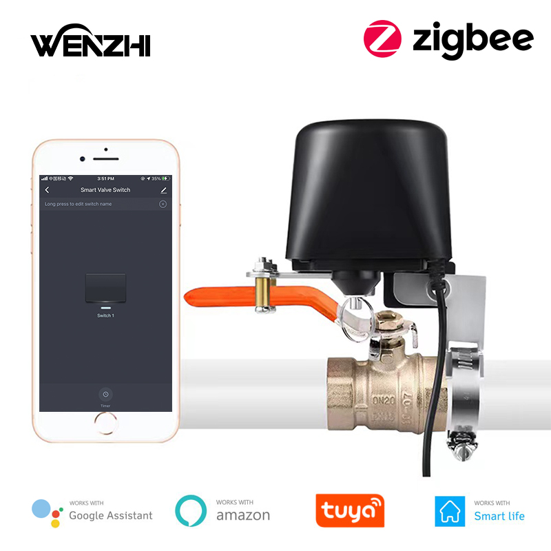 Tuya Zigbee Garden Irrigation Controller - Sistem Remote Control Katup Air/Gas ZigBee