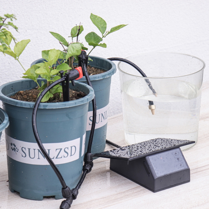 Solar Drip Irrigation Kit Garden - Pompa Pengatur Waktu Tenaga Surya Kit
