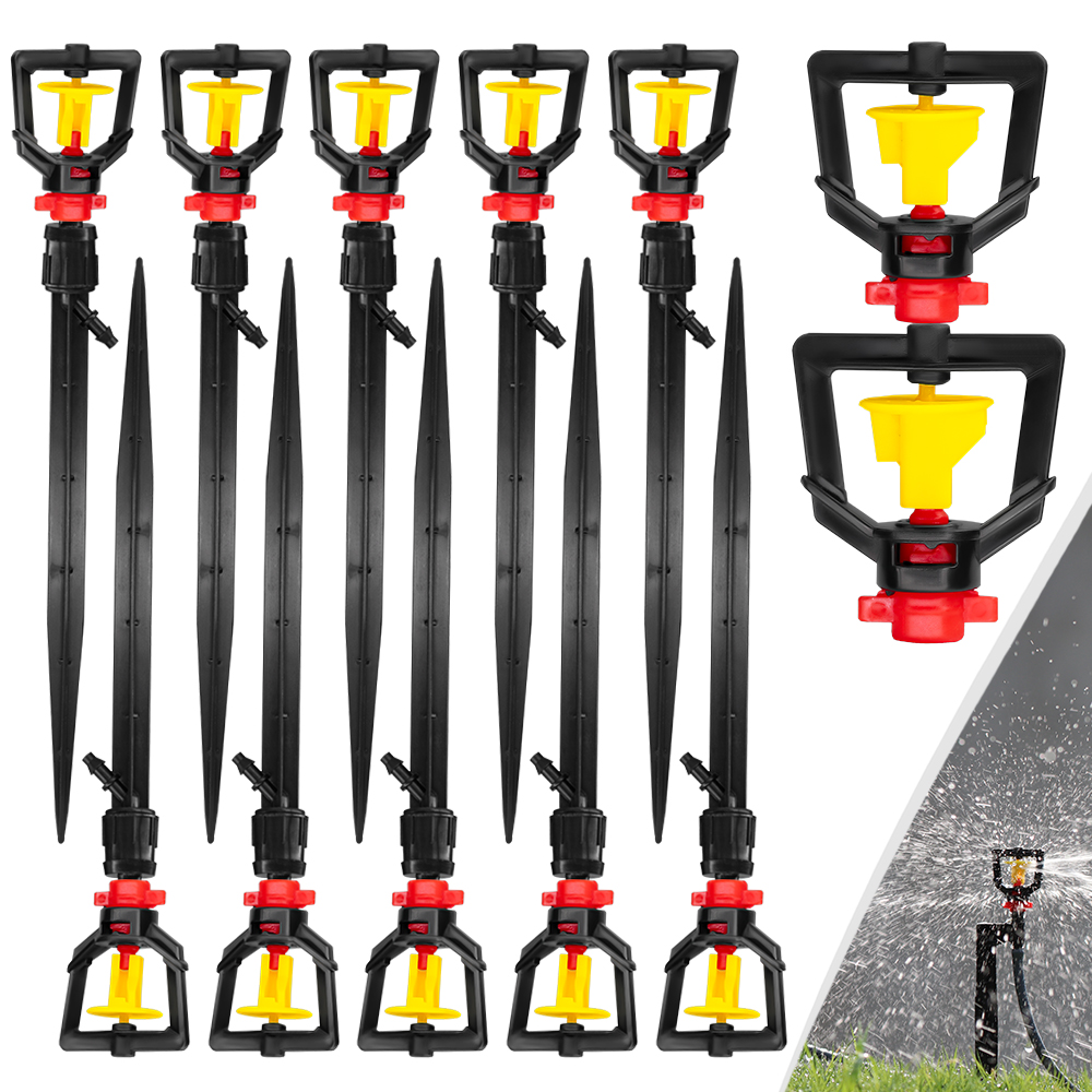 Drip Emitters Adjustable 360 Micro - Penyiram mikro putar 360 °, 5