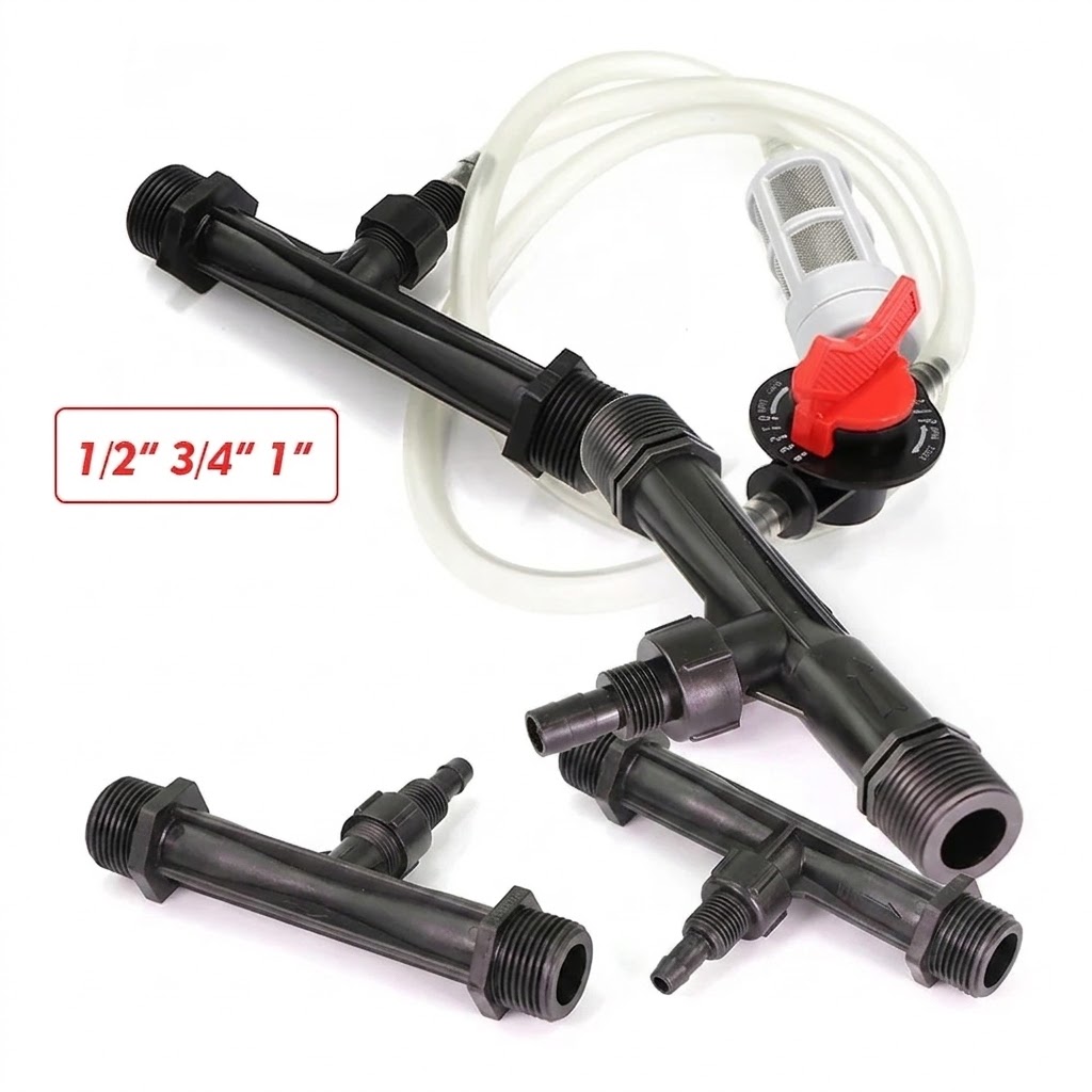 Fertilizer Injector Venturi 3/4 Inch - 1/2, 3/4, 1 Inci, Ulir Jantan,
