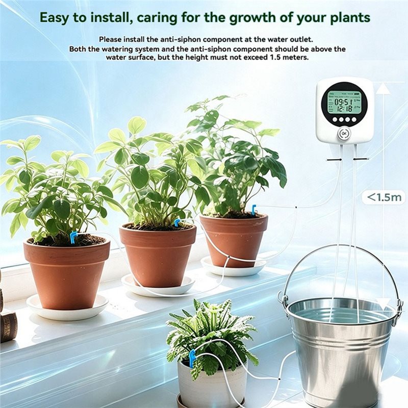 Automatic Watering Pump Indoor Plants - Sistem Penyiraman Otomatis Tanaman Dalam Ruangan