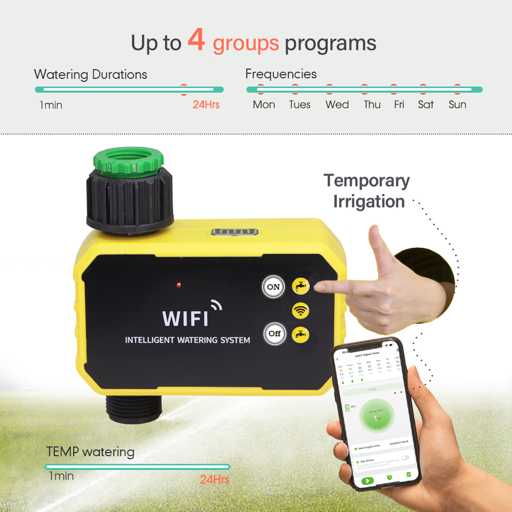 Zigbee Sensor hujan baterai 20 - Rain Sensor For Irrigation Timer ulasan dan harga
