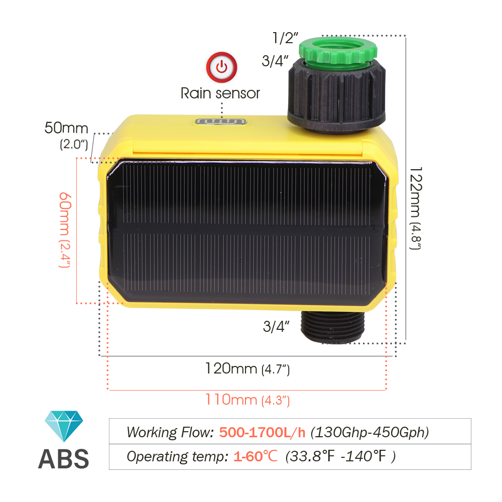 Zigbee Sensor hujan baterai 20 - Rain Sensor For Irrigation Timer ulasan dan harga