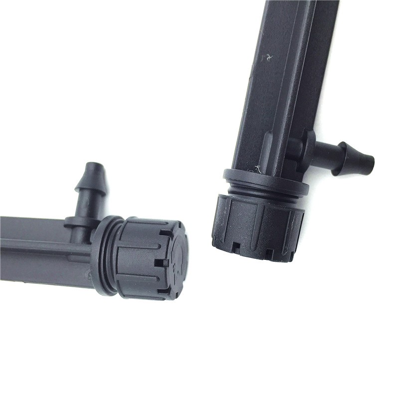 6 Buah Hitam Disesuaikan Iriga - Drip Emitters Adjustable 360 Micro ulasan dan harga