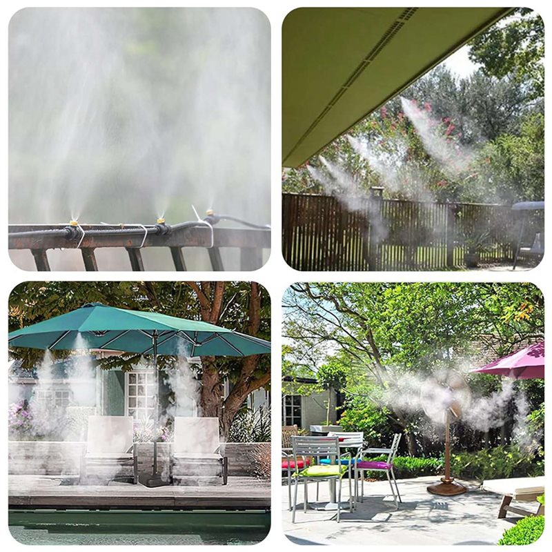 Sistem Pendingin dengan Sempro - Mist Cooling System Outdoor Patio 15M ulasan dan harga