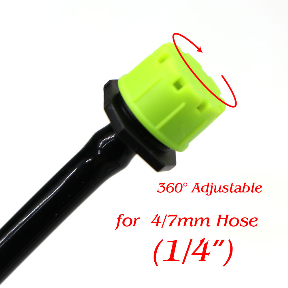 30-1000 buah katup penyiram Dr - Drip Emitters Adjustable 360 Micro ulasan dan harga