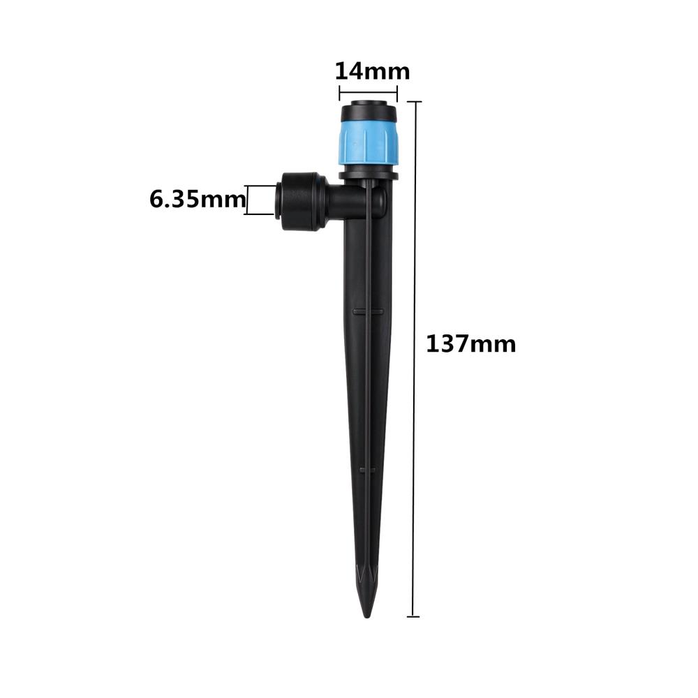 10/20 buah, alat penyiram tete - Drip Emitters Adjustable 360 Micro ulasan dan harga
