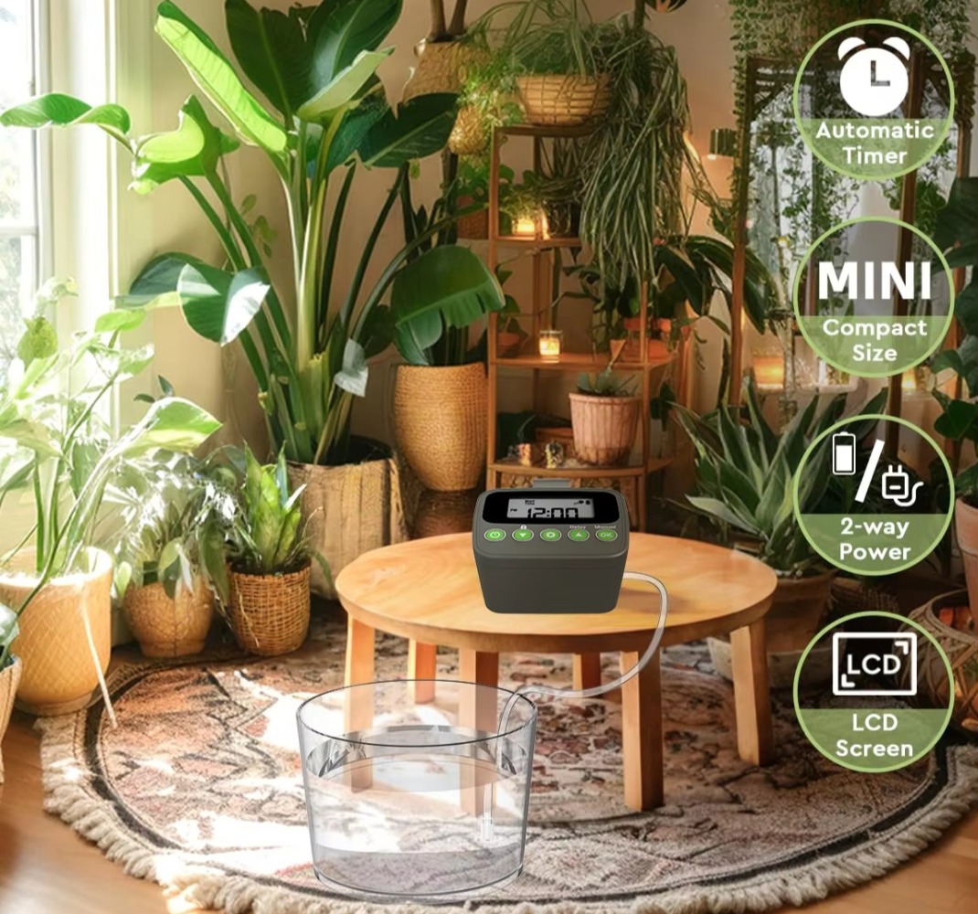 Perangkat Penyiraman Tanaman O - Automatic Watering Pump Indoor Plants ulasan dan harga