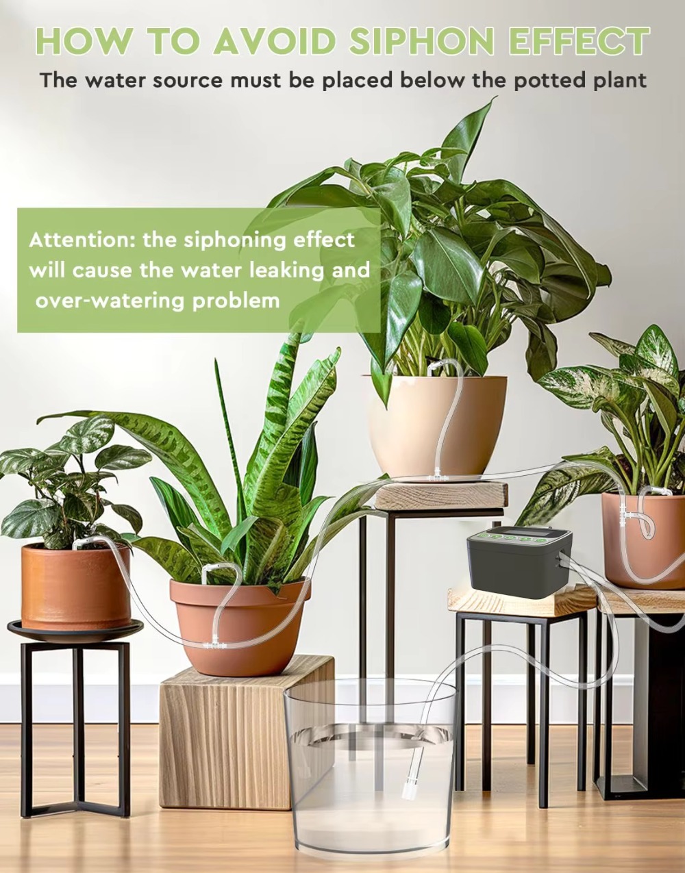 Perangkat Penyiraman Tanaman O - Automatic Watering Pump Indoor Plants ulasan dan harga