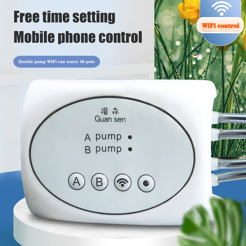 WiFi Cerdas Kebun Irigasi Peng - Drip Irrigation System Automatic Kit ulasan dan harga