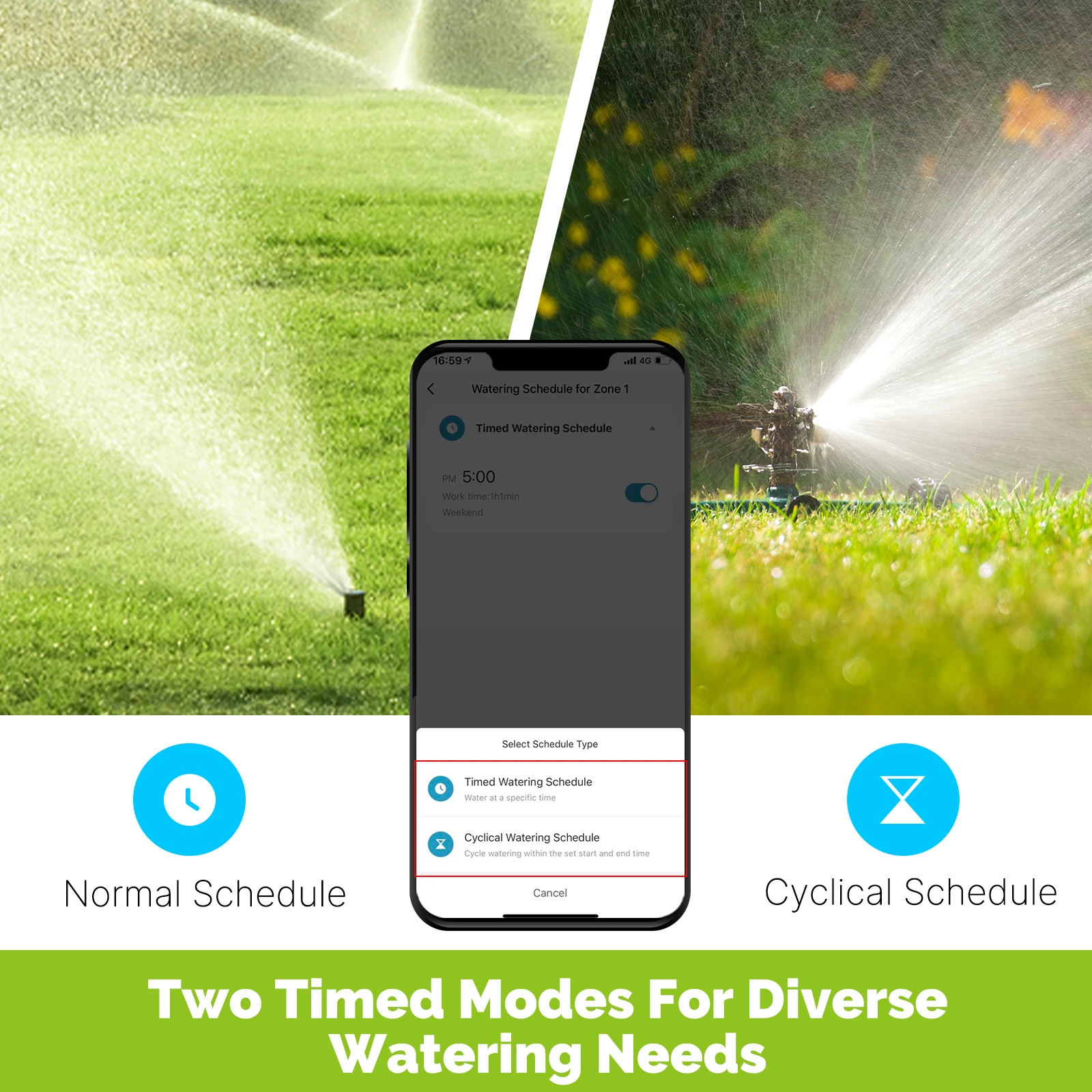MOES Tuya Smart ZigBee Timer A - Tuya Zigbee Garden Irrigation Controller ulasan dan harga