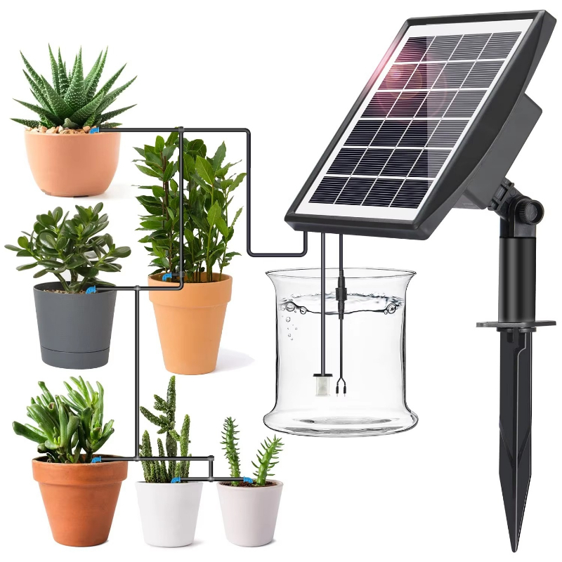 Pompa Tenaga Surya untuk Iriga - Automatic Watering Pump Indoor Plants ulasan dan harga