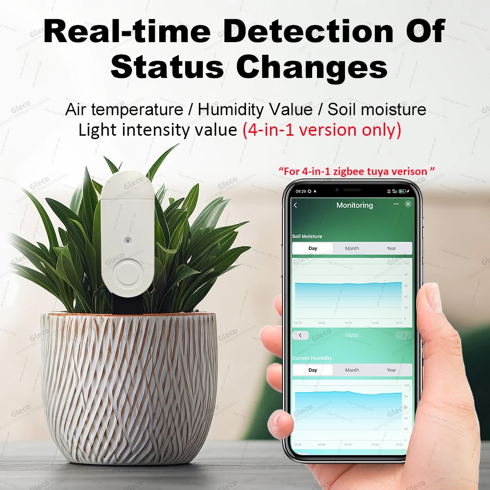 Sensor Kelembapan Tanah ZigBee - Tuya Zigbee Garden Irrigation Controller ulasan dan harga