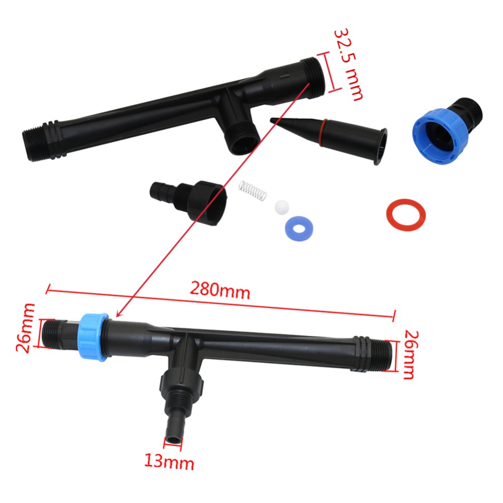 Venturi Injector Penyuntik Kit - Fertilizer Injector Venturi 3/4 Inch ulasan dan harga