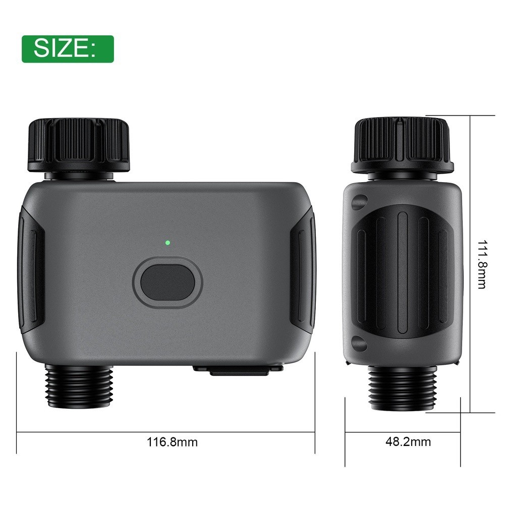 Timer Penyiram Otomatis Wifi d - Wifi Water Timer Hose Faucet Smart ulasan dan harga