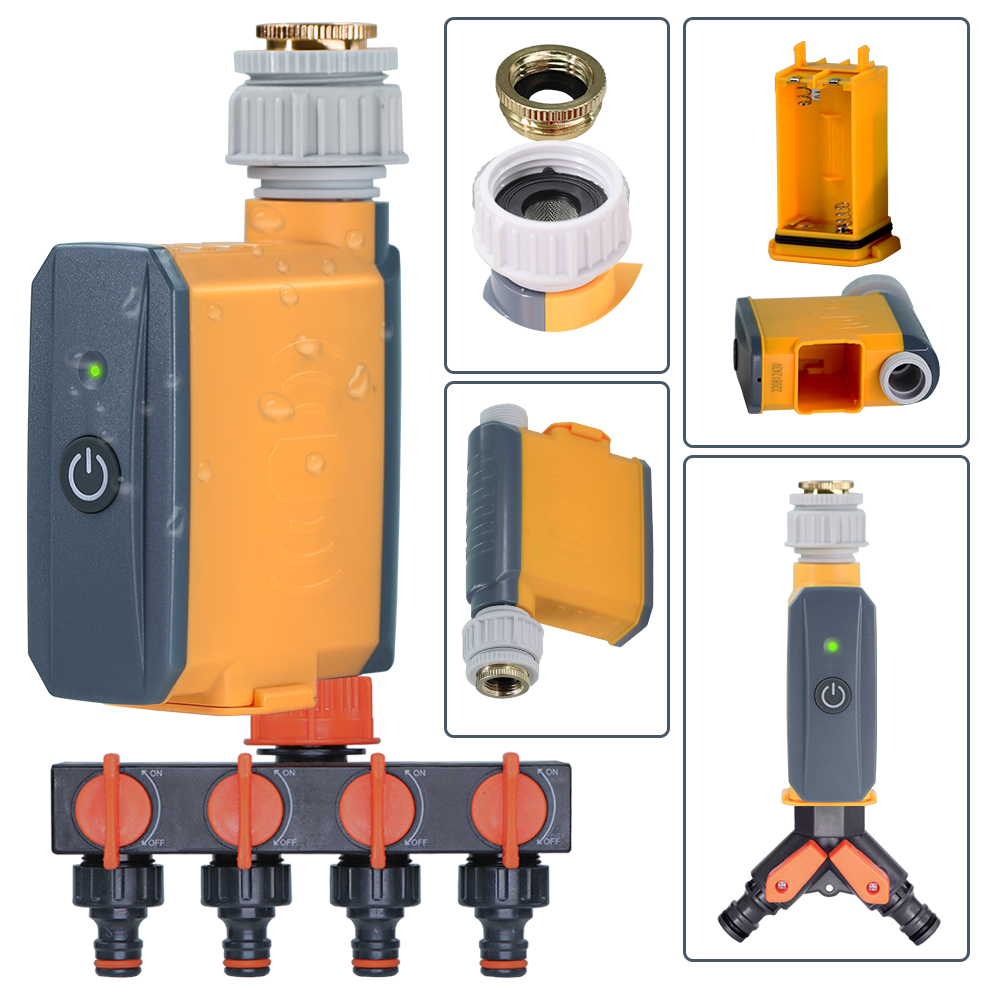 ZigBee WiFi Penyiram Air Timer - Tuya Zigbee Garden Irrigation Controller ulasan dan harga