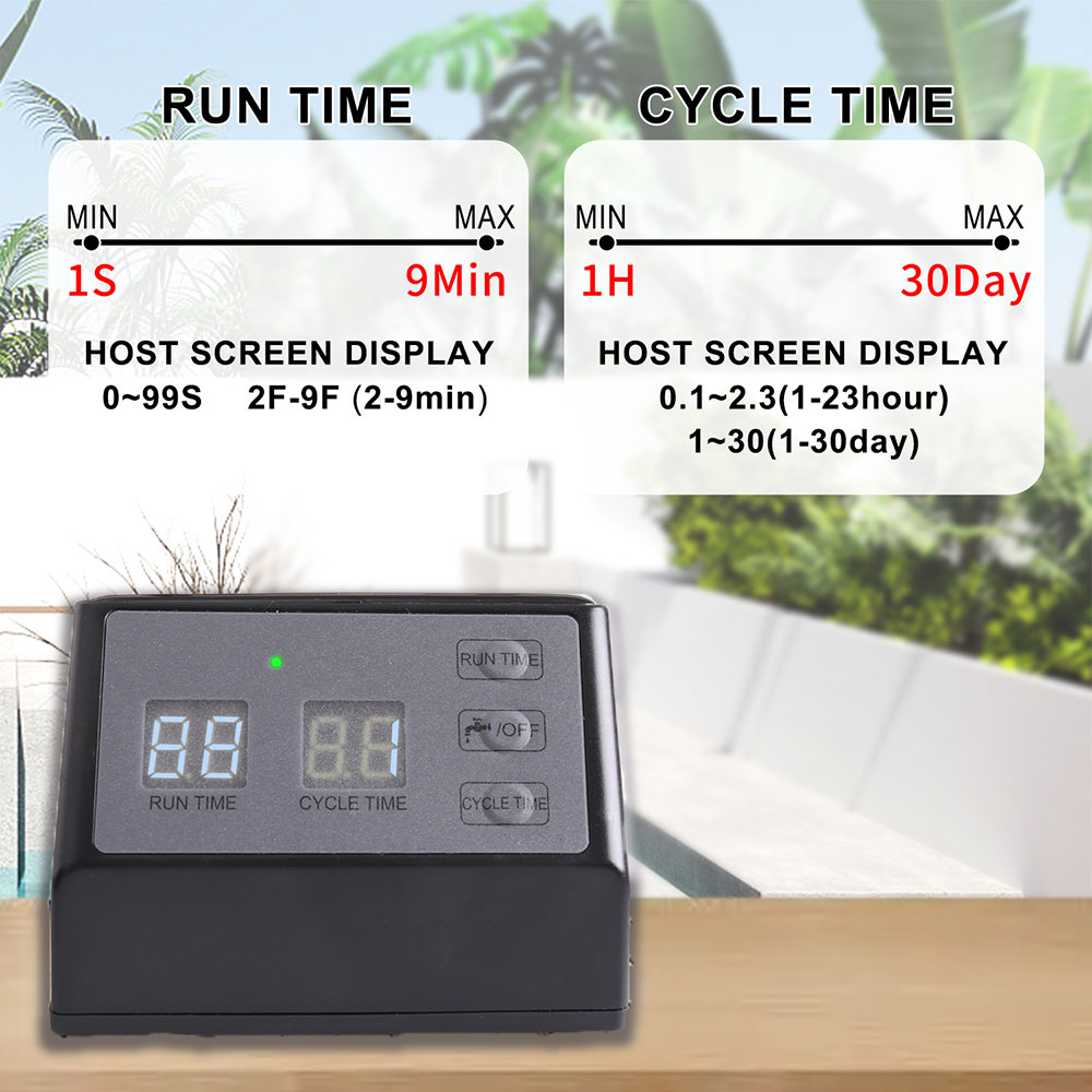 Timer tenaga surya, perangkat  - Solar Drip Irrigation Kit Garden ulasan dan harga