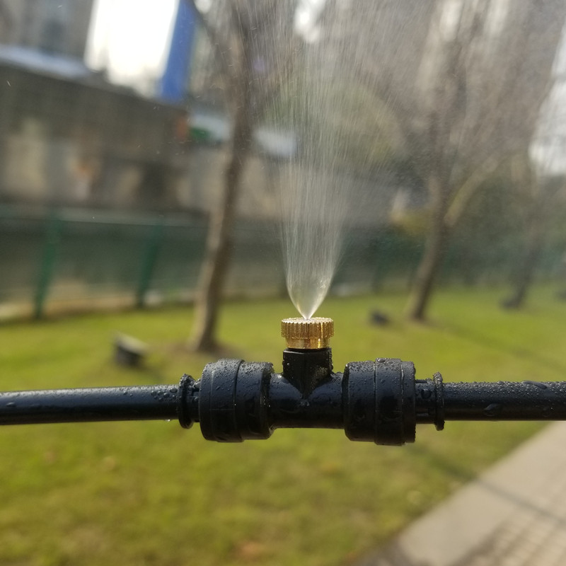 Sistem kabut teras taman denga - Mist Cooling System Outdoor Patio 15M ulasan dan harga
