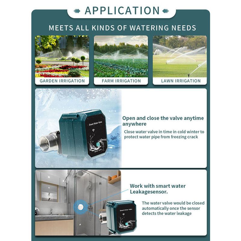 A36T-2X Tuya Smart Zigbee Katu - Tuya Zigbee Garden Irrigation Controller ulasan dan harga