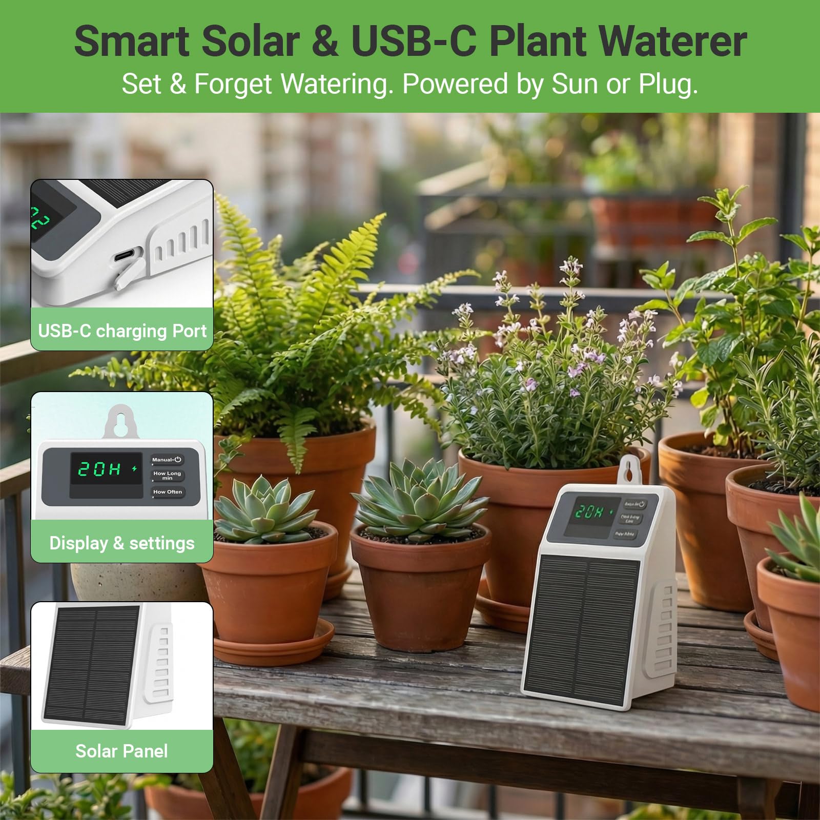 Sistem Irigasi Tetes Tenaga Su - Drip Irrigation System Automatic Kit ulasan dan harga