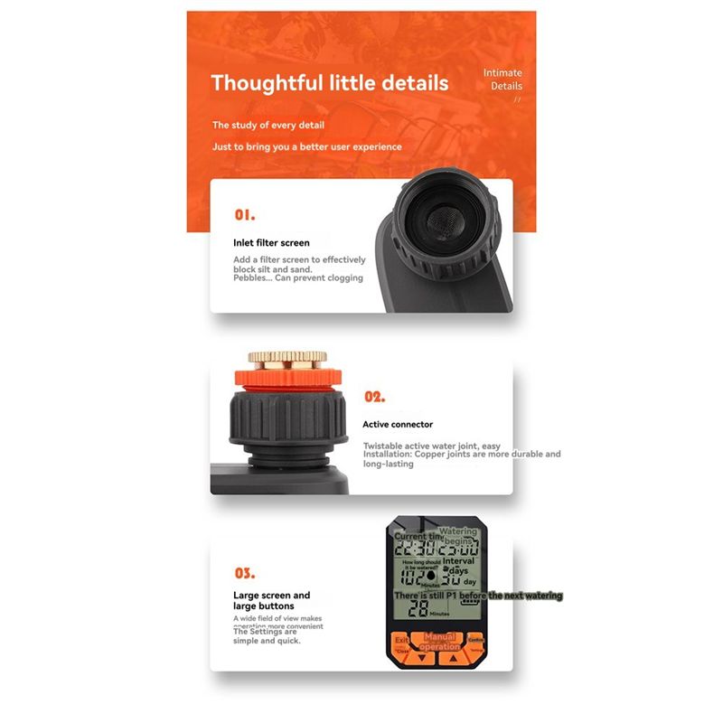 Nozel Atomizer ABJI 4/7Mm 1/4' - Mist Cooling System Outdoor Patio 15M ulasan dan harga