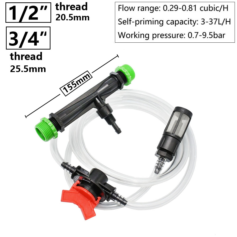 Venturi Sistem Pemupukan 1/2 3 - Fertilizer Injector Venturi 3/4 Inch ulasan dan harga