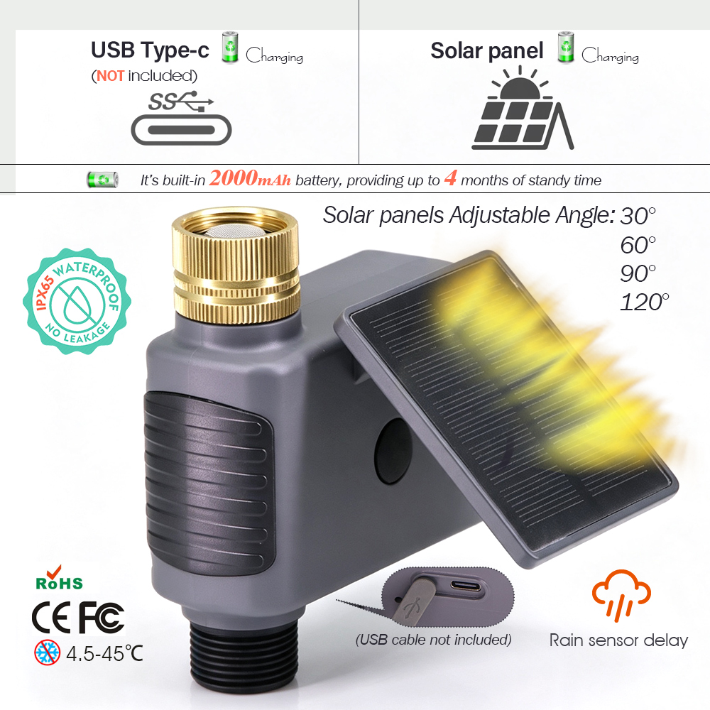 Kit Irigasi Tetes Jarak Jauh P - Solar Drip Irrigation Kit Garden ulasan dan harga