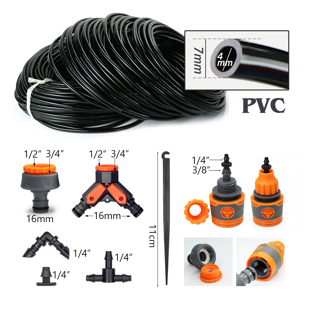 Kit Irigasi Tetes Jarak Jauh P - Solar Drip Irrigation Kit Garden ulasan dan harga