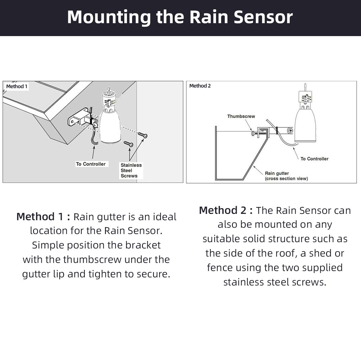 Sensor hujan Mini sistem penyi - Rain Sensor For Irrigation Timer ulasan dan harga
