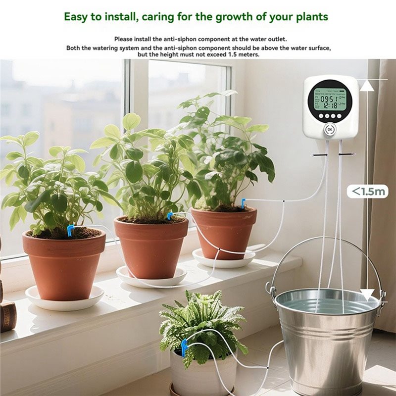 ABYN-Alat Penyiraman Tanaman u - Automatic Watering Pump Indoor Plants ulasan dan harga