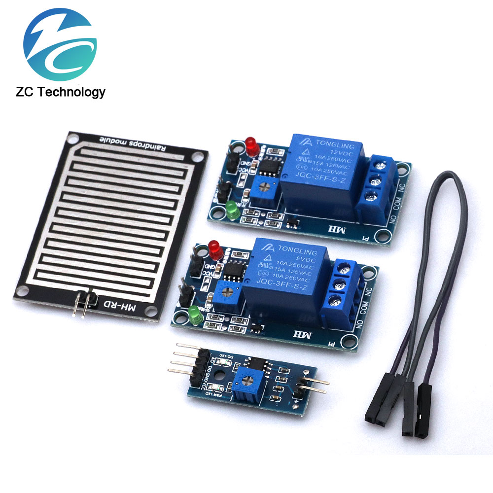 Modul Sensor deteksi hujan sal - Rain Sensor For Irrigation Timer ulasan dan harga