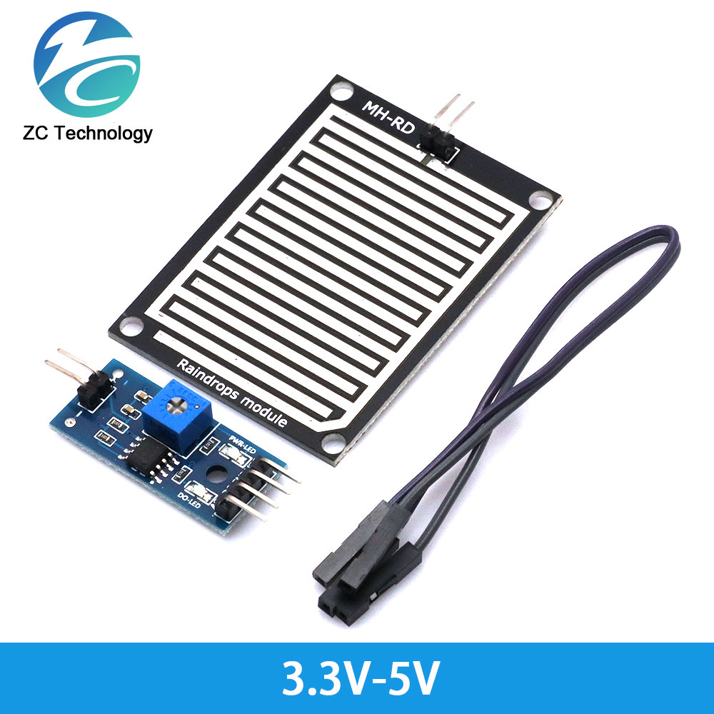 Modul Sensor deteksi hujan sal - Rain Sensor For Irrigation Timer ulasan dan harga
