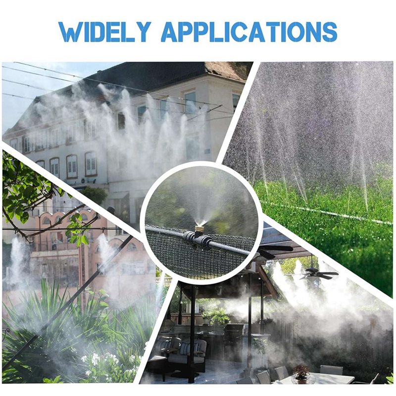 Sistem Pendingin Kabut ABYN-2X - Mist Cooling System Outdoor Patio 15M ulasan dan harga