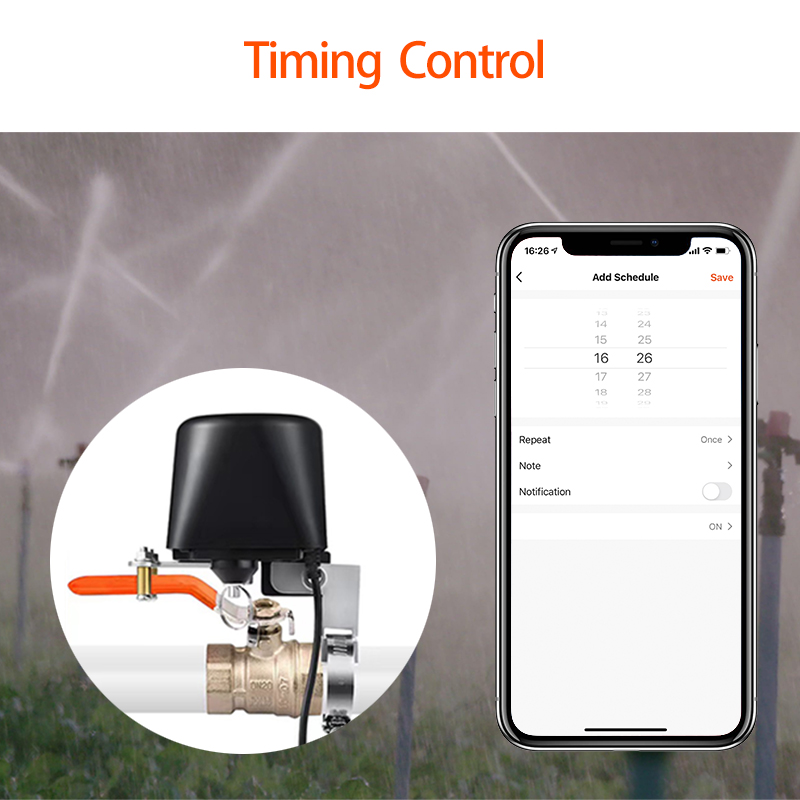 Sistem Remote Control Katup Ai - Tuya Zigbee Garden Irrigation Controller ulasan dan harga