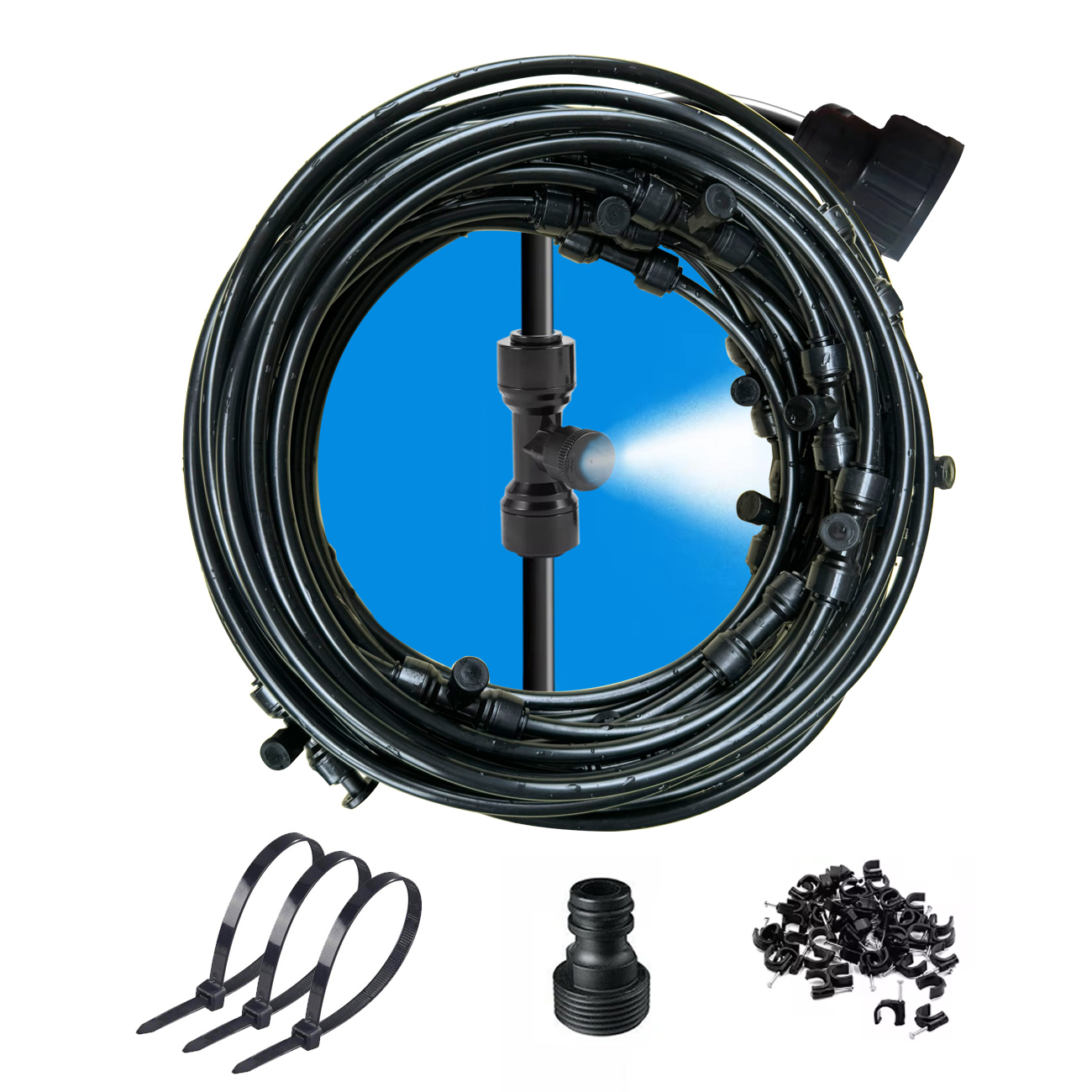 Sistem Gerimis Teras Pendingin - Mist Cooling System Outdoor Patio 15M ulasan dan harga