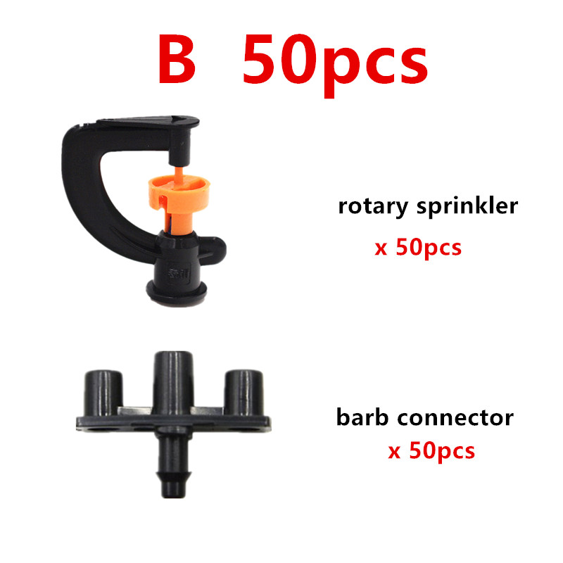 Penyiram Putar Rumah Kaca, Pen - Drip Emitters Adjustable 360 Micro ulasan dan harga