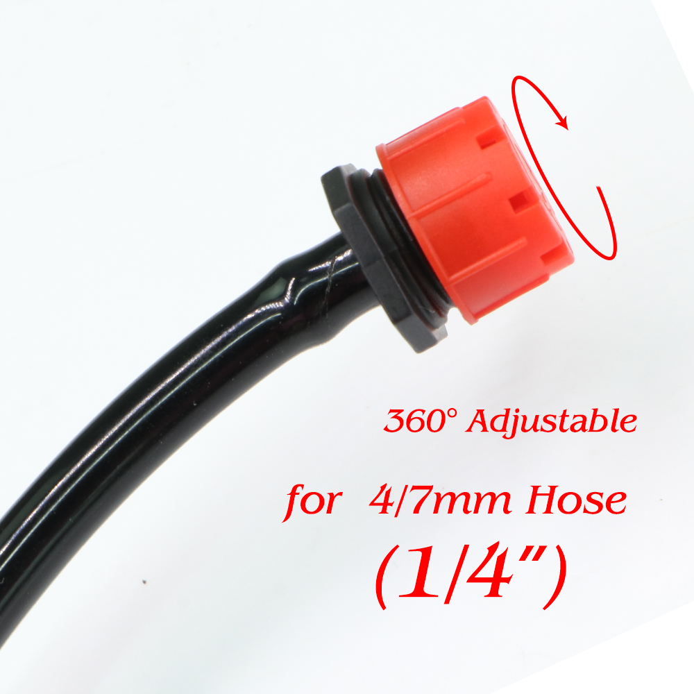 30-1000 buah Dripper irigasi p - Drip Emitters Adjustable 360 Micro ulasan dan harga