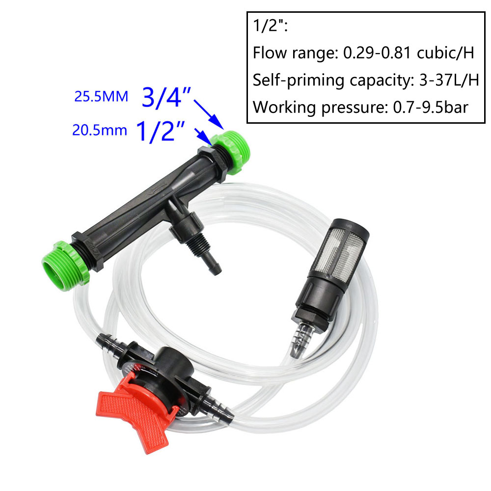 1/2 3/4 1 1.5 Inci Kit Penyunt - Fertilizer Injector Venturi 3/4 Inch ulasan dan harga