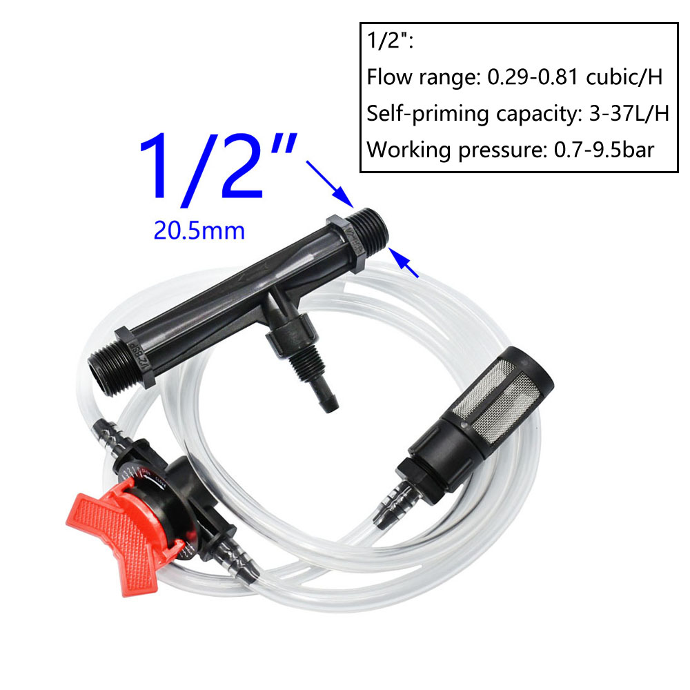 1/2 3/4 1 1.5 Inci Kit Penyunt - Fertilizer Injector Venturi 3/4 Inch ulasan dan harga